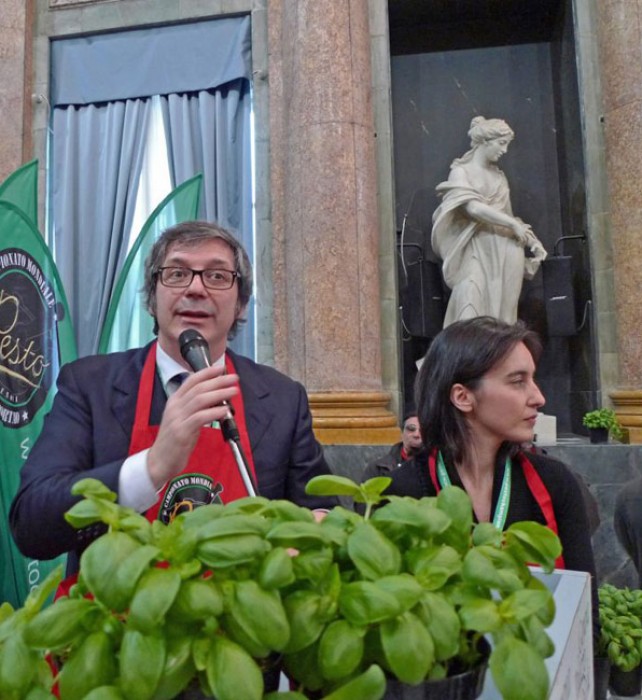 Roberto Panizza, president of Associazione Palatifini, organizer of the event.